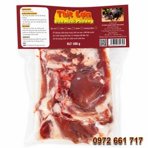 Thịt lợn đen Mười Phương