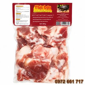 Thịt lợn đen Mười Phương