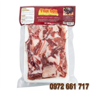 Thịt lợn đen Mười Phương